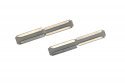 Wide Rail Conv. Joiners, 6 pcs, HO, PIKO 55293