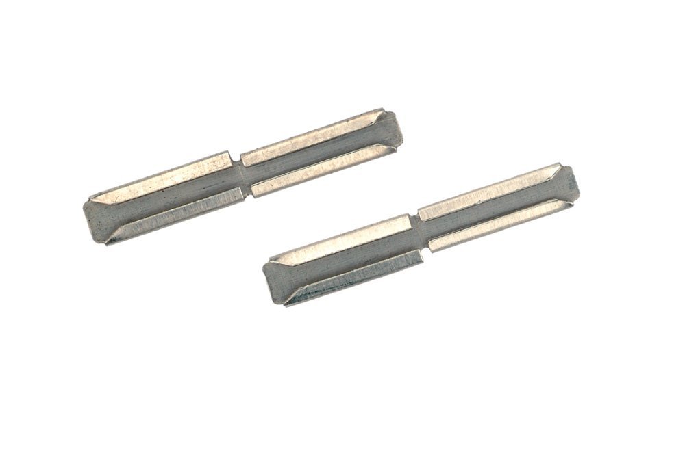 Wide Rail Conv. Joiners, 6 pcs, HO, PIKO 55293
