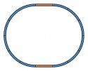 Track Set A, HO, PIKO 55300