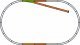 PIKO A-Track w. Roadbed Set B, HO, PIKO 55311