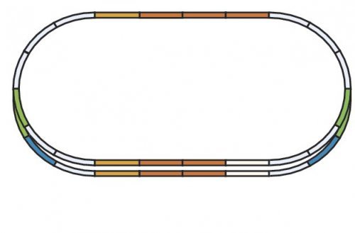 Track Set E, HO, PIKO 55340