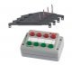 Switch Powering Set for 4 Switches, HO, PIKO 55392