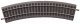PIKO A-Track w. Roadbed R1 360 PU6, HO, PIKO 55411