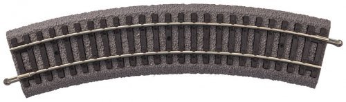 PIKO A-Track w. Roadbed R1 360 PU6, HO, PIKO 55411