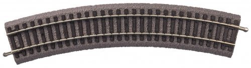 PIKO A-Track w. Roadbed R2 422 PU6, HO, PIKO 55412