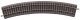PIKO A-Track w. roadbed R3 484 PU6, HO, PIKO 55413