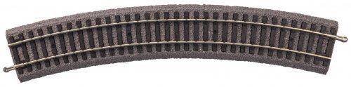 PIKO A-Track w. roadbed R3 484 PU6, HO, PIKO 55413