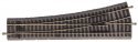 PIKO A-Track w.Roadbed Turnout WL, HO, PIKO 55420