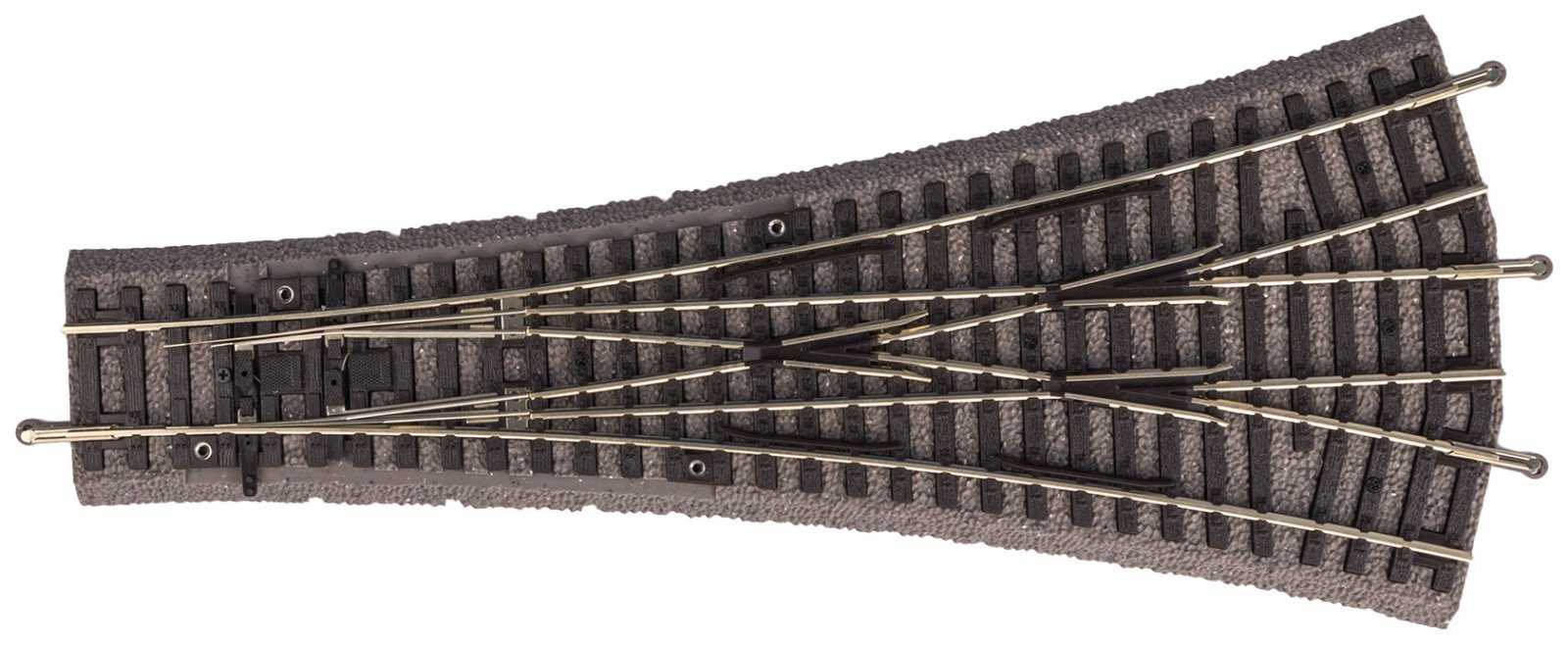 PIKO A-track w roadbed, Three Way Switch W3, HO, PIKO 55425