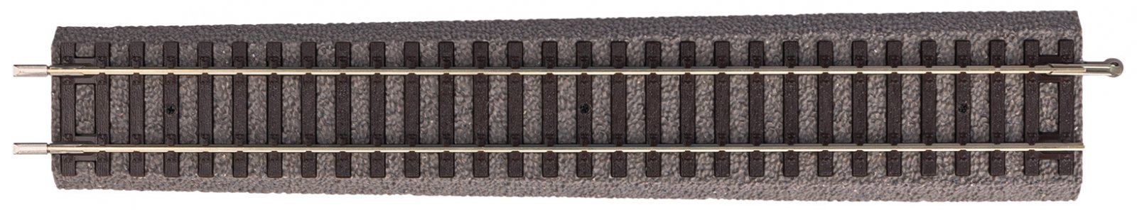 PIKO A-track w roadbed, Transition track to ROCO** GeoLine, HO, PIKO 55433