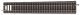 PIKO A-track w roadbed, Transition track to PIKO A-track, HO, PIKO 55434