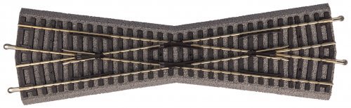 PIKO A-track w roadbed, Crossing K15, HO, PIKO 55440