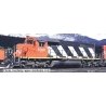 GMD SD40 No Dynamic Brakes - LokSound & DCC - Executive Line -- Canadian National 5089 (black, red, white Seargent Stripes, Ditc