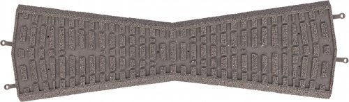 Roadbed f. K15° VE10, HO, PIKO 55490/41