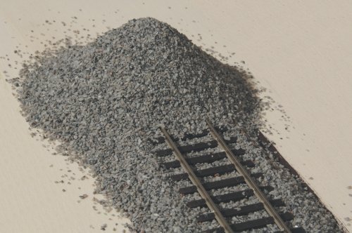 Ballast, Gray, HO, PIKO 55713