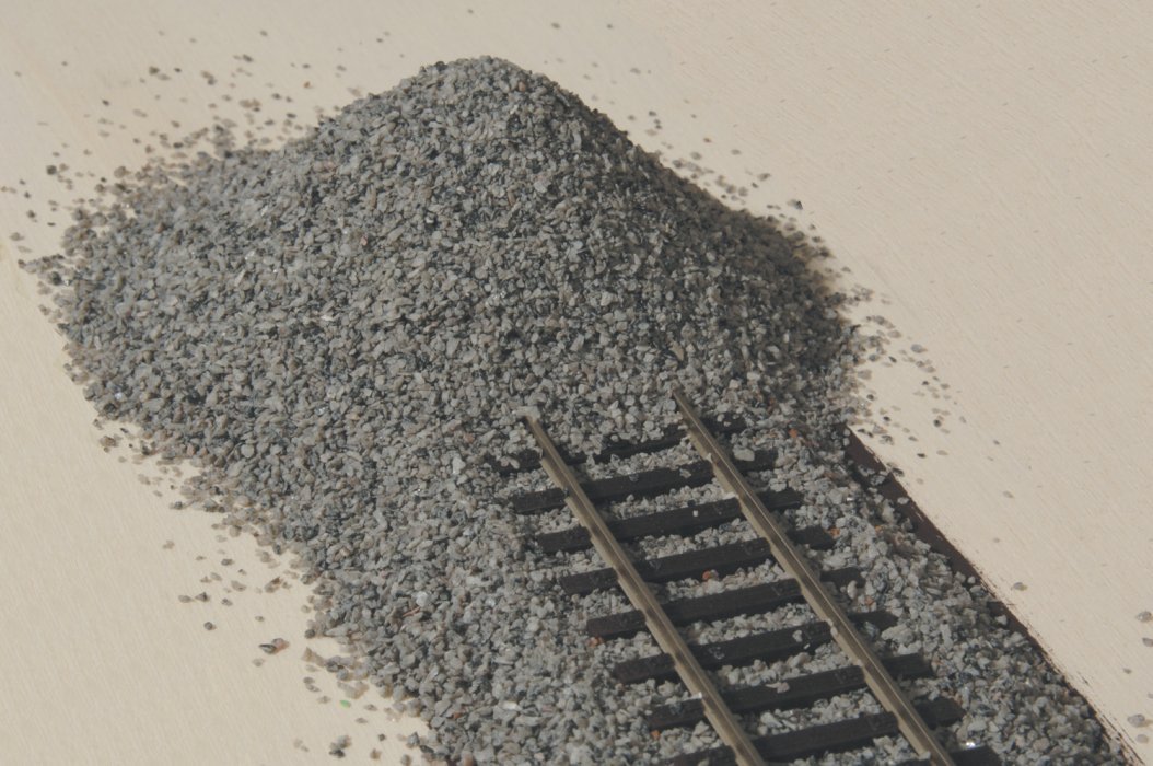 Ballast, Gray, HO, PIKO 55713