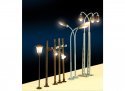 Lattice-Mast w/Double Light, HO, PIKO 55753