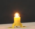 Lamp Socket 16 V, E5,5 4 pcs, HO, PIKO 55757