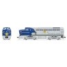 Baldwin RF16A Sharknose A - Sound & DCC - Paragon4(TM) -- Delaware & Hudson 1216 (Warbonnet, silver, blue, yellow), HO, Broadway