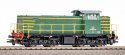 XP-Diesel Locomotive D.141.1023 FS IV + PluX22 Dec., HO, PIKO 55912