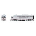 EMD F3A - Sound and DCC - Paragon4(TM) -- Chicago, Burlington & Quincy 9960C (silver, black, red), HO, Broadway Limited Imports 