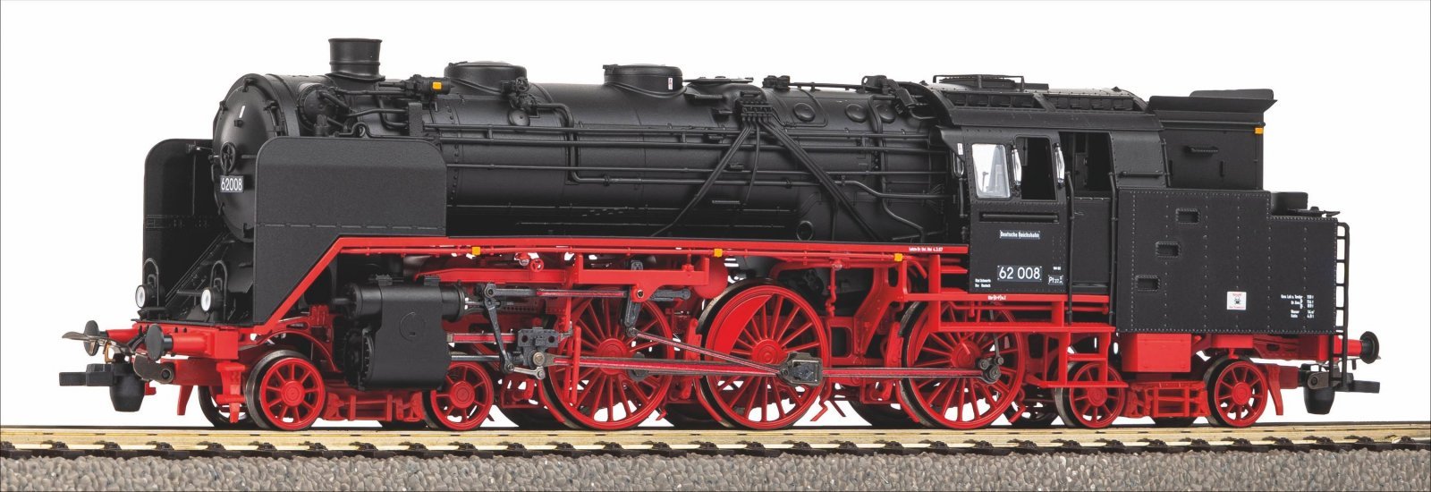 ~BR 62 XP Steam loco DR III Sound, HO, PIKO 55927