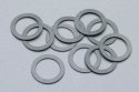 Traction Tire 14.2x10.5mm,10 pcs, HO, PIKO 56024