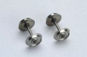 Wheelset,11.3mm,2x Insul.,2 pcs, HO, PIKO 56051