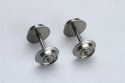 AC Wheelset,10.3 mm, 2 pcs, HO, PIKO 56061