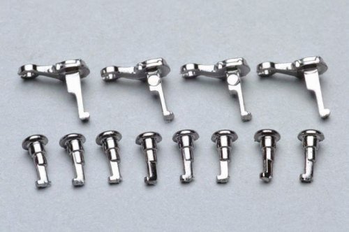 Crankpins (set of 8 + 4) Silver, HO, PIKO 56083