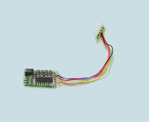 PIKO digital decoder 8-pole NEM 652, multiprotocol with RailCom Plus®, All Scales, PIKO 56122