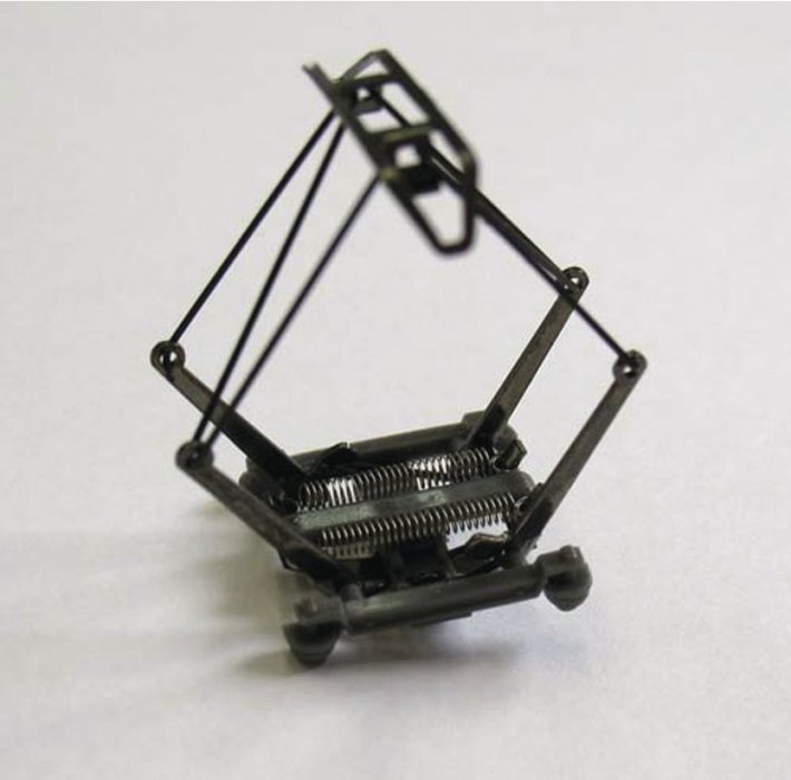 Pantograph for Hondekop EMU, HO, PIKO 56159
