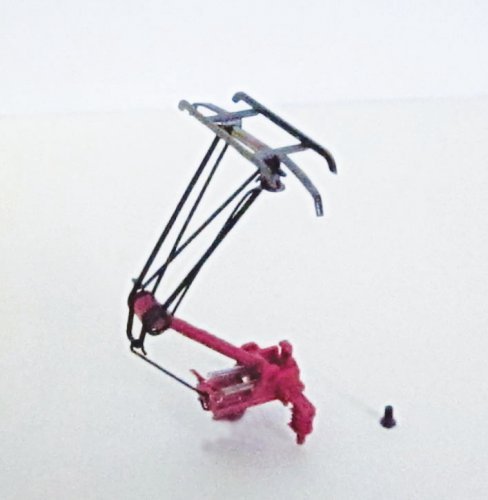 Hobby Loco Pantograph BR193 Red, Metal, HO, PIKO 56166