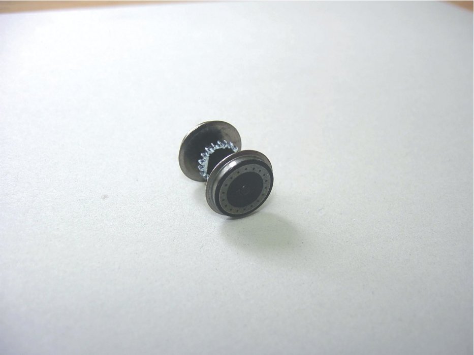 Whlset Hercules DC w/Tire,2 pcs, HO, PIKO 56180