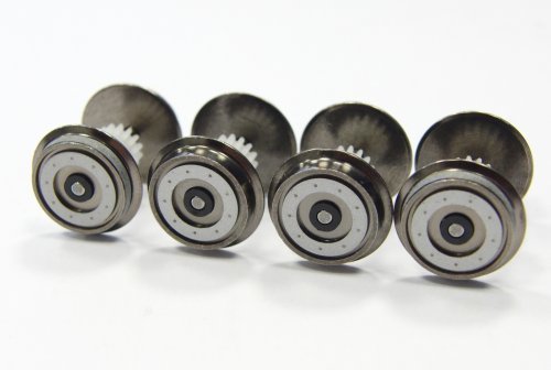 Wheelset Diesel Vectron AC (4 Pcs), HO, PIKO 56185