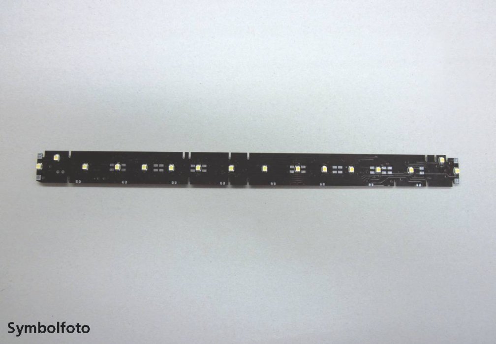 LED Lighting Halberstadt Passenger Car 1./2. Class, HO, PIKO 56313