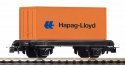 myTrain Flatcar w Container, HO, PIKO 57022