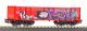 Starter Set kids Freight Train BR 218 DB AG with two open Freight Car Eaos, HO, PIKO 57032