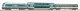 Starter Set Alex Hercules Diesel loco w. 2 passenger cars, PIKO A-Track w. Railbed, HO, PIKO 57139