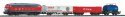 Starter Set Freight Train DB Cargo, PIKO A-Track w. Railbed, HO, PIKO 57154