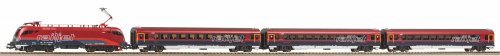 Start Set Railjet ÖBB + Roadbed, HO, PIKO 57178