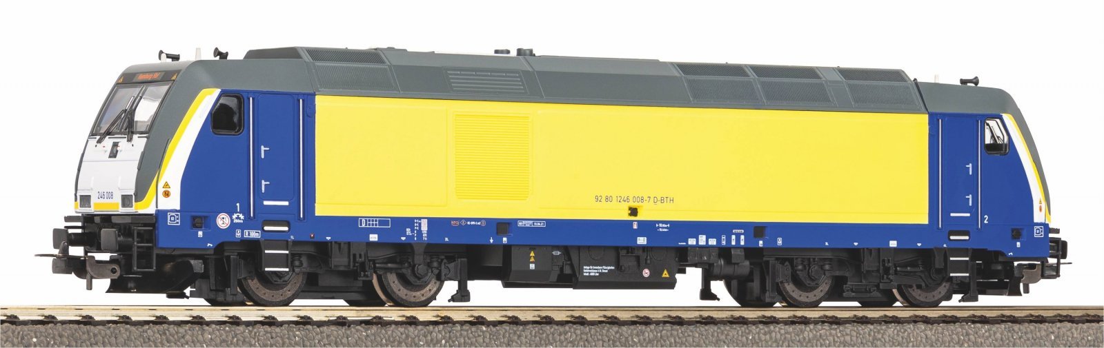 Diesel Locomotive TRAXX START VI, HO, PIKO 57544