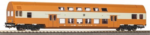 Bi-Level Control Coach DR IV Brown, HO, PIKO 57623