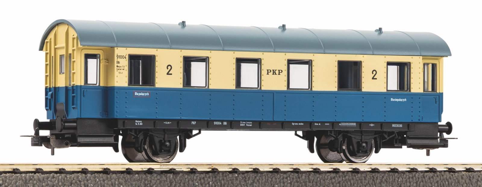 Railcar Trailer PKP Era III, HO, PIKO 57638