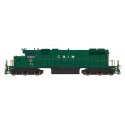 EMD SD38-2 w/Loksound & DCC -- Chicago & Illinois Midland (green, red, white), HO, Intermountain Railway Company 493303S