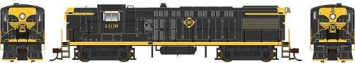 Baldwin AS16 - LokSound and DCC - Executive Line -- Erie 1112 (black, yellow, Logo Only), HO, Bowser Manufacturing Co. 25094