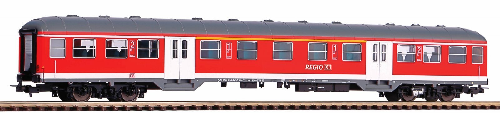 n-Passenger car DB AG 1./2. Cl. VI, HO, PIKO 57676