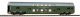 Bi-Level Coach DBmtrue DR IV Green, HO, PIKO 57684