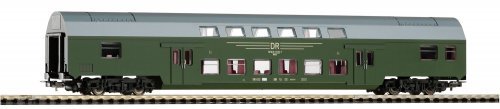Bi-Level Coach DBmtrue DR IV Green, HO, PIKO 57684