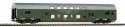 Bi-Level Coach DBmtrue DR IV Green, HO, PIKO 57684